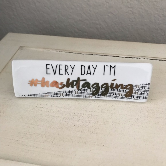 Paperweight / Desk Sign - Picture 1 of 4